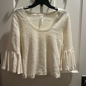 Anthropology size S quarter sleeve with flare